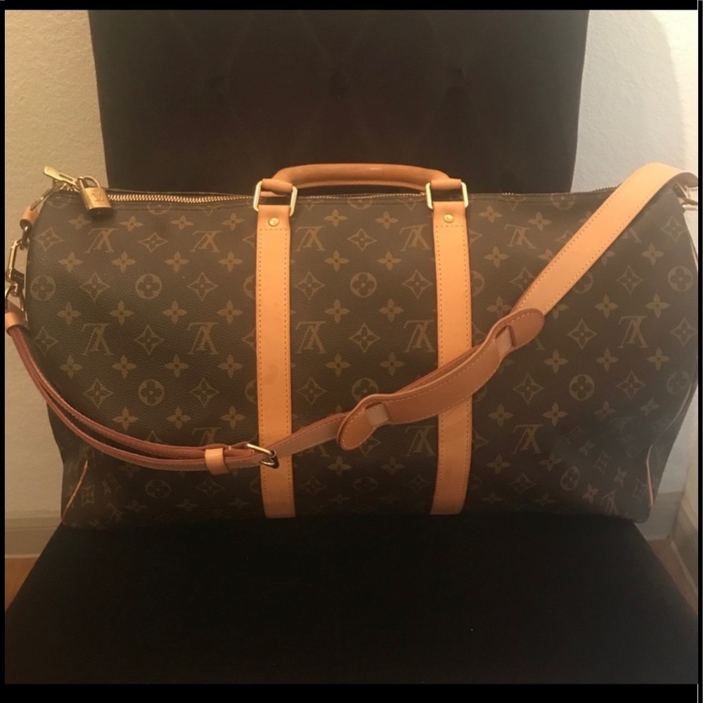 SOLD     Louis Vuitton Keepall 50 Travel Bag